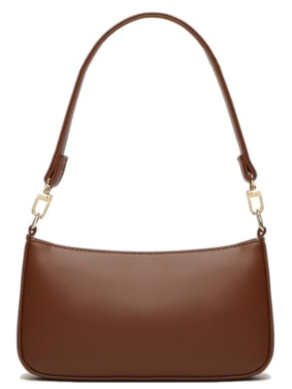 Vegan Leather Shoulder Bag Retro Clutch Tote Crossbody Handbag
